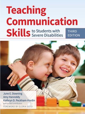 cover image of Teaching Communication Skills to Students with Severe Disabilities